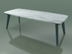 Dining table (233, Marble, Blue)