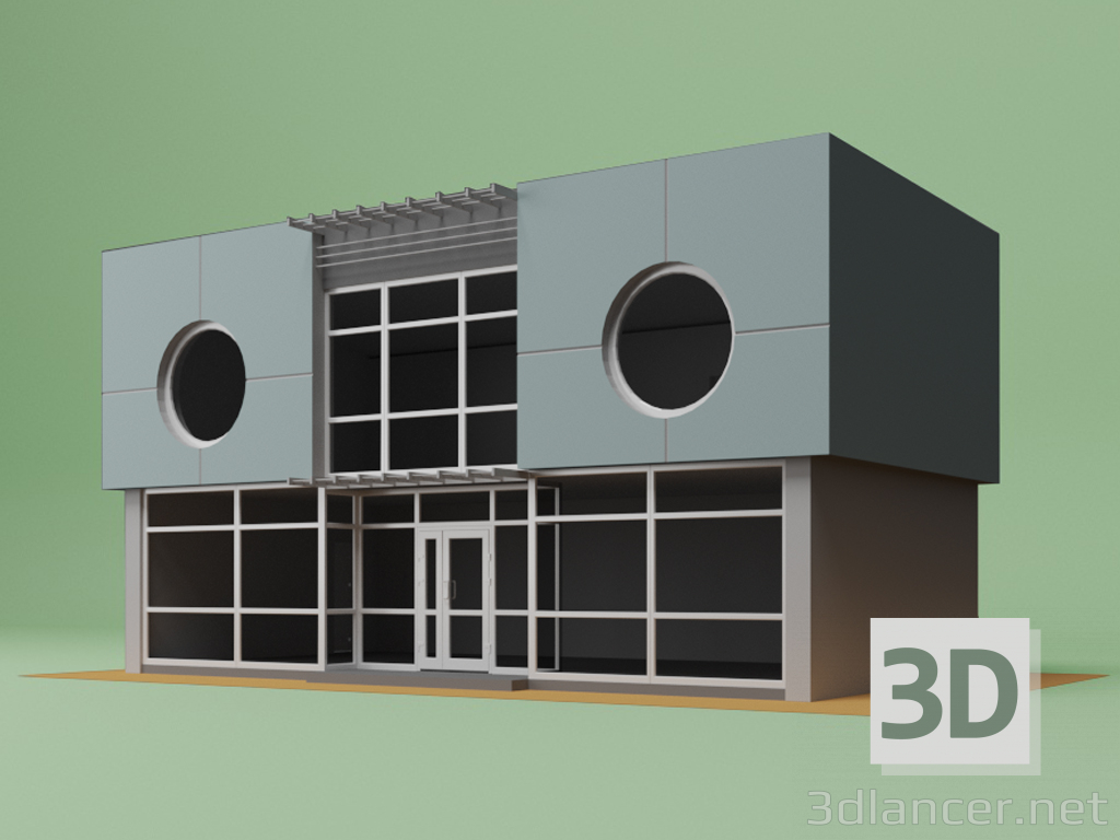 modello 3D di MiniMarket-3 comprare - rendering