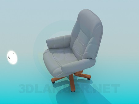 3d модель Крісло для керівника – превью