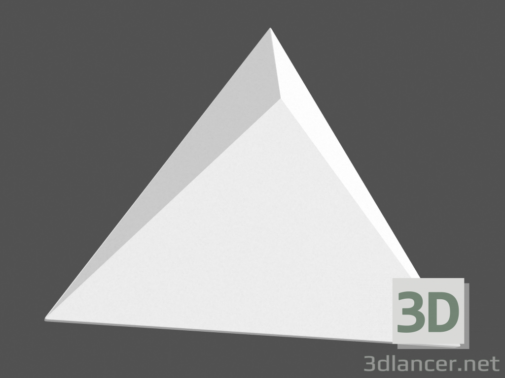 modello 3D Pannello 3D (elemento) Sirius - anteprima