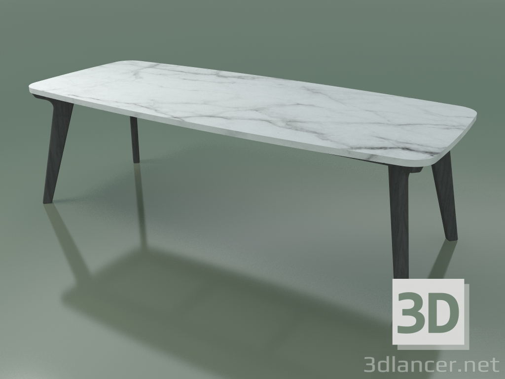 3D Modell Esstisch (233, Marmor, Grau) - Vorschau