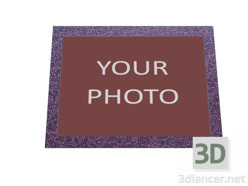 Photoframe 01 3D modelo Compro - render