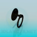 modello 3D Maniglia di portello con un anello - anteprima