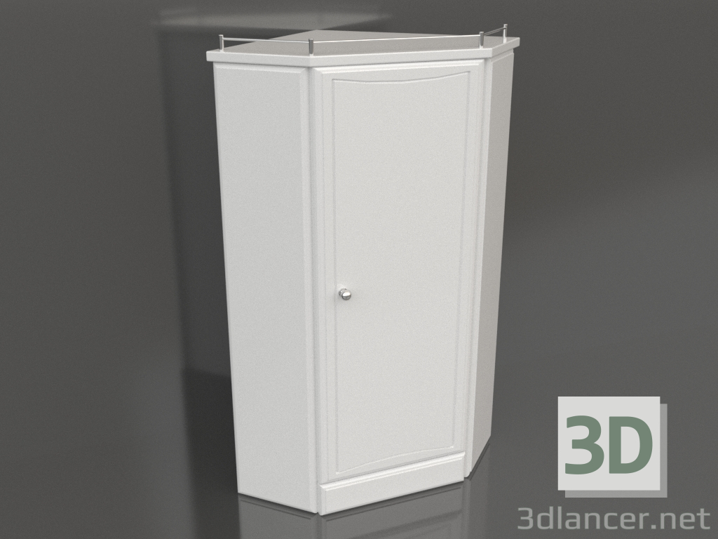 3d model Mueble de suelo esquinero 38 cm (Ba.03.36) - vista previa