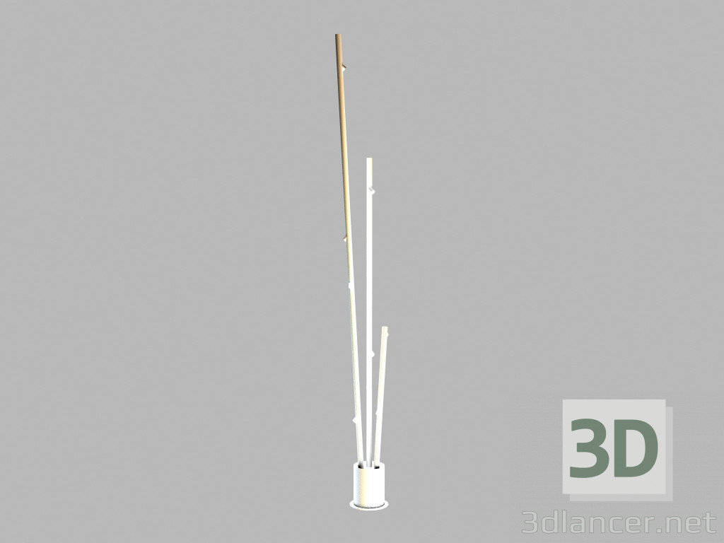 3d модель Наружный светильник 4812 – превью