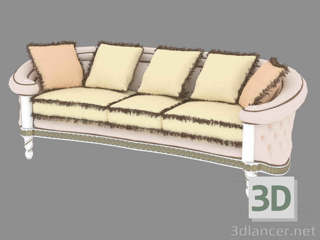 3 डी मॉडल सोफा (4163) - पूर्वावलोकन