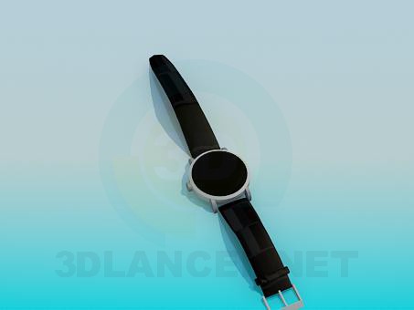 3D Modell Armbanduhr - Vorschau