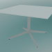 3D Modell Tisch MISTER X (9510-51 (70x70cm), H 50cm, weiß, weiß) - Vorschau