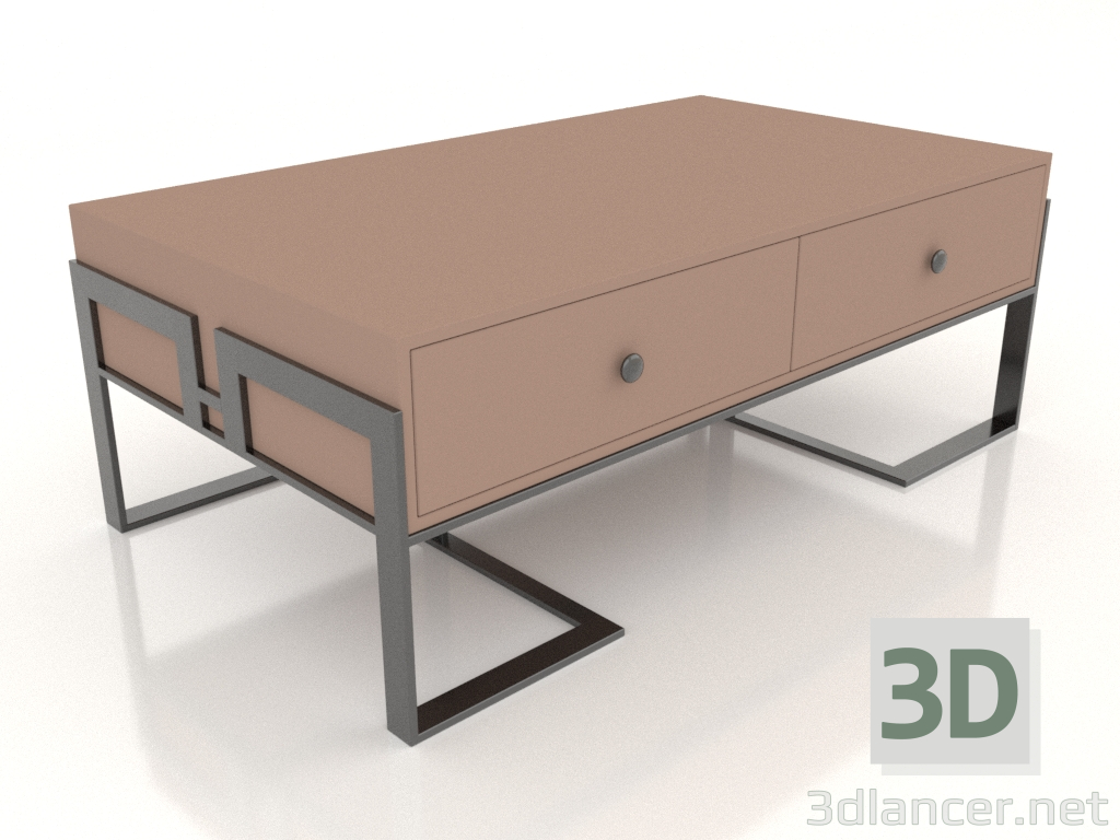 3d модель Приставний столик (Капучино) – превью