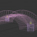 3 डी मॉडल स्टोन पुल - पूर्वावलोकन