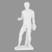 3d модель Мармурова статуя Discophore – превью