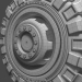 3d Truck wheel model buy - render