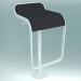 3d model Self-adjusting stool LEM (S83 H66-79 fabric, floor fixing base Ø 20 cm) - preview