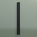 3d model Vertical radiator RETTA (4 sections 2000 mm 60x30, glossy black) - preview
