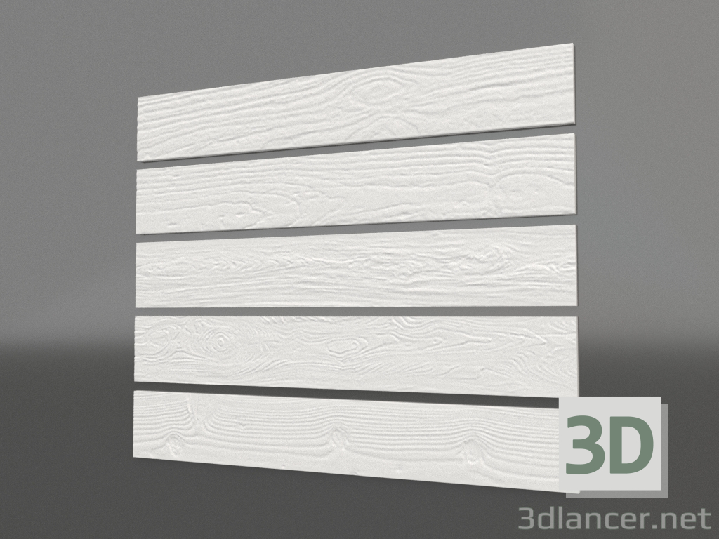 3D modeli 3 boyutlu panel E-06 - önizleme