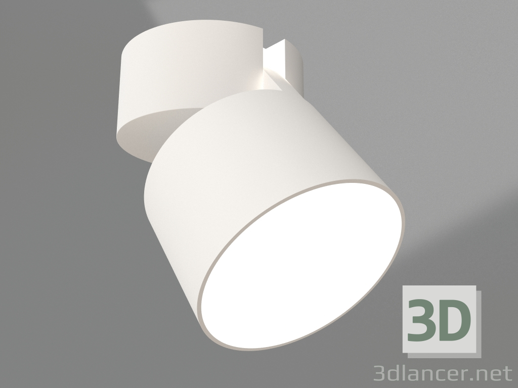 3d model Lámpara SP-RONDO-FLAP-R110-25W Day4000 (WH, 110°) - vista previa