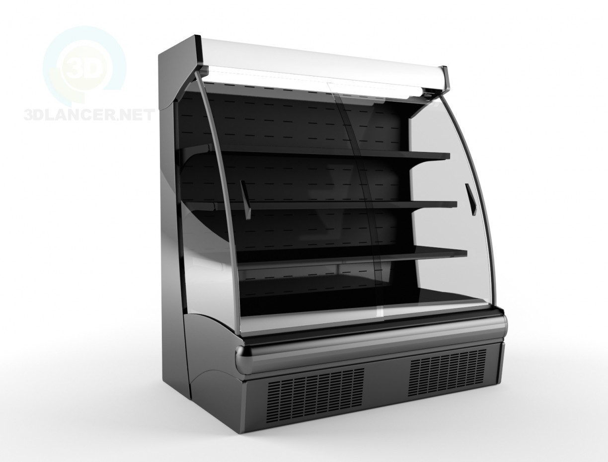 3D Modell Kühltheke Oscartielle - Vorschau