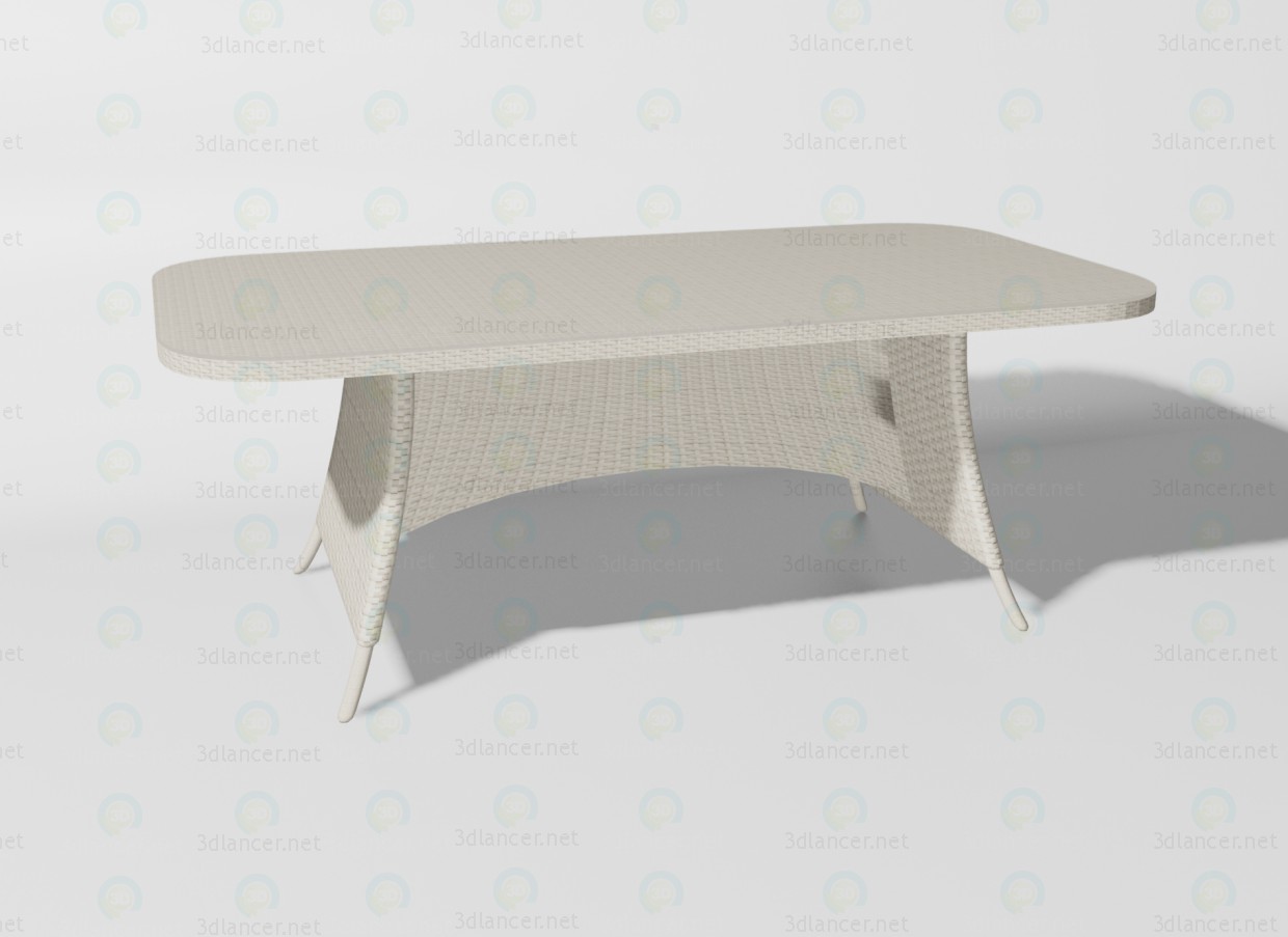 3D Modell Ocean Tisch - Vorschau