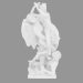 3D modeli Mermer heykel Boree enlevant Orithye - önizleme