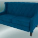 3d model Sofa Barister (Blue) - preview