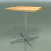 modèle 3D Table carrée 5564 (H 74 - 60x60 cm, Chêne naturel, LU1) - preview
