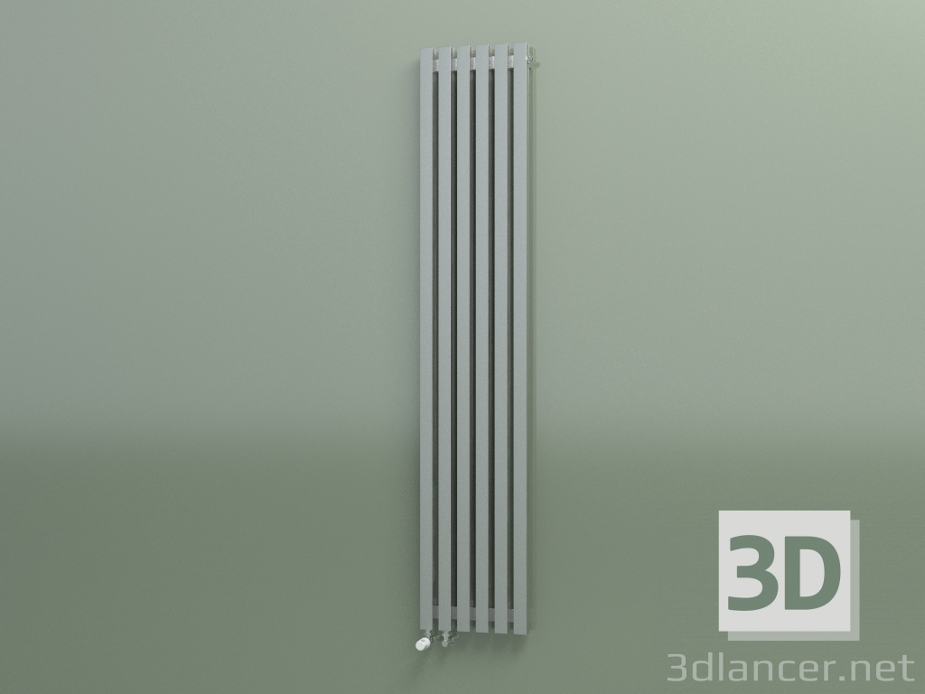 modello 3D Radiatore verticale RETTA (6 sezioni 1800 mm 40x40, technolac) - anteprima