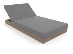 Bed with back 100 (Bronze)