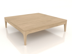 Tavolino basso FARGO 1000x1000x250 mm (rovere schiarito)