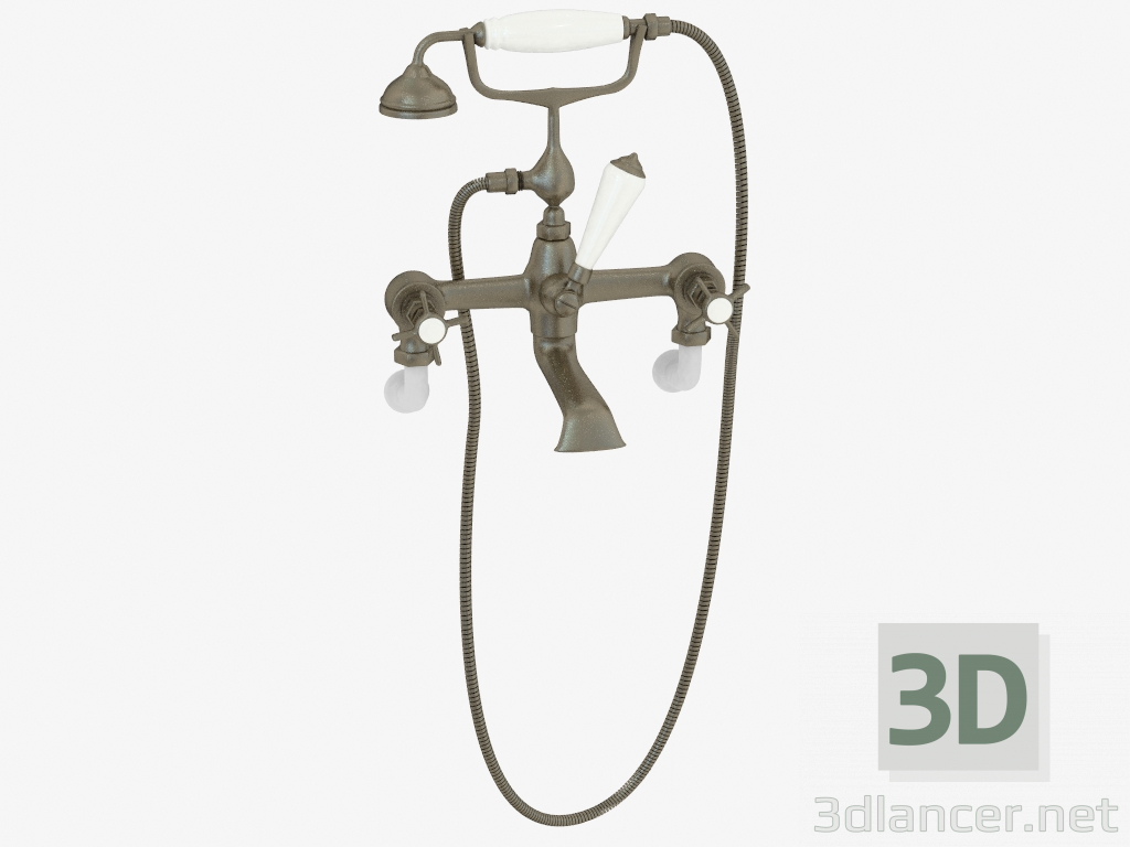3d model Wall-mounted mixer Coventry - preview