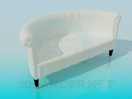 3D modeli Classic sofa - önizleme