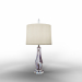 3d Faceted Crystal Table Lamp модель купить - ракурс