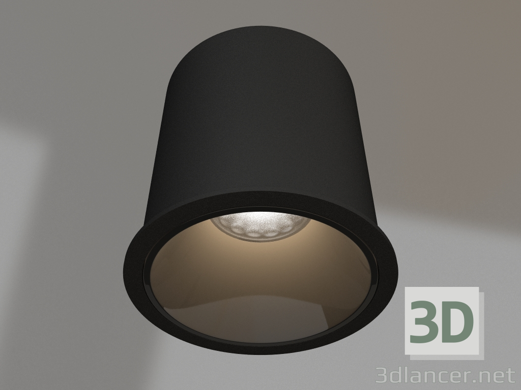 3d model Lámpara MS-ATLAS-BUILT-R112-35W Day5000 (BK-BK, 30 grados, 230V) - vista previa