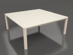 Coffee table 94×94 (Sand, DEKTON Danae)