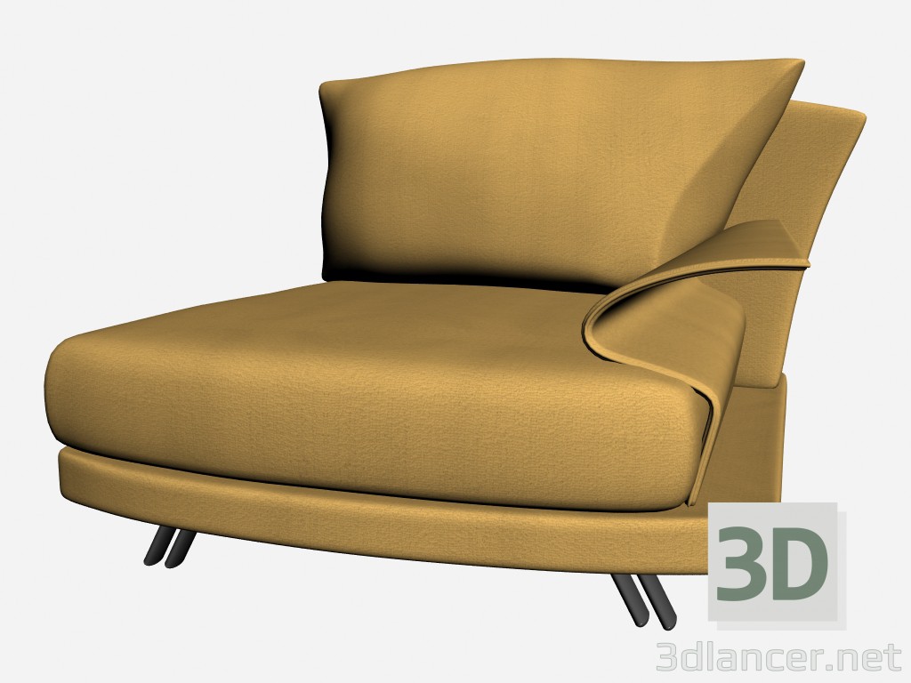 3D modeli Süper sandalye roy 2 - önizleme