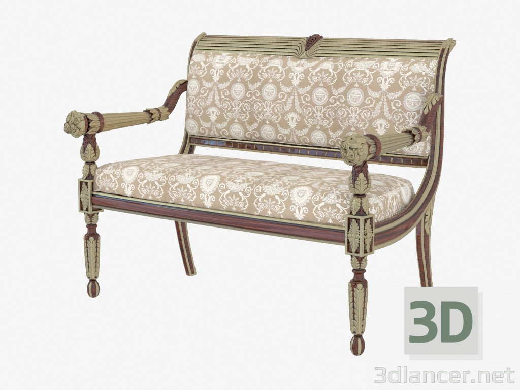 3D Modell Sofa (1422) - Vorschau