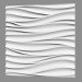 3 डी मॉडल जिप्सम दीवार पैनल (कला 1015) - पूर्वावलोकन
