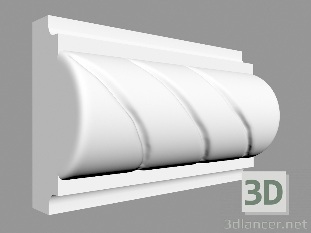 3D modeli PX131 kalıplama (4 x 1,9 cm) - önizleme