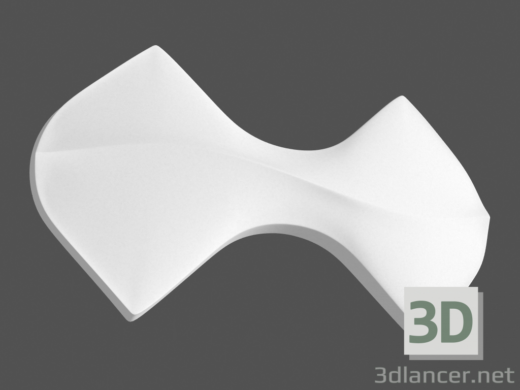 modèle 3D Panneau 3D (élément) Flip - preview