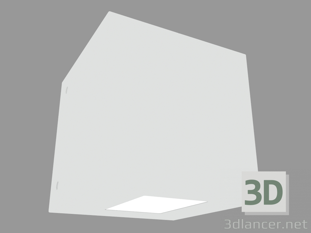 3D modeli Duvar lambası MINILIFT SQUARE (S5047) - önizleme