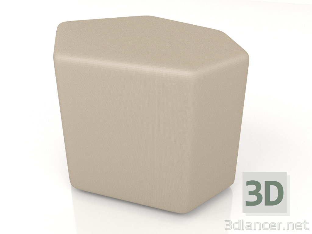 modèle 3D Pouf Bazalto BPN1 - preview