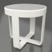 modello 3D Tavolino rotondo Ø42 (DEKTON Kreta, Grigio agata) - anteprima