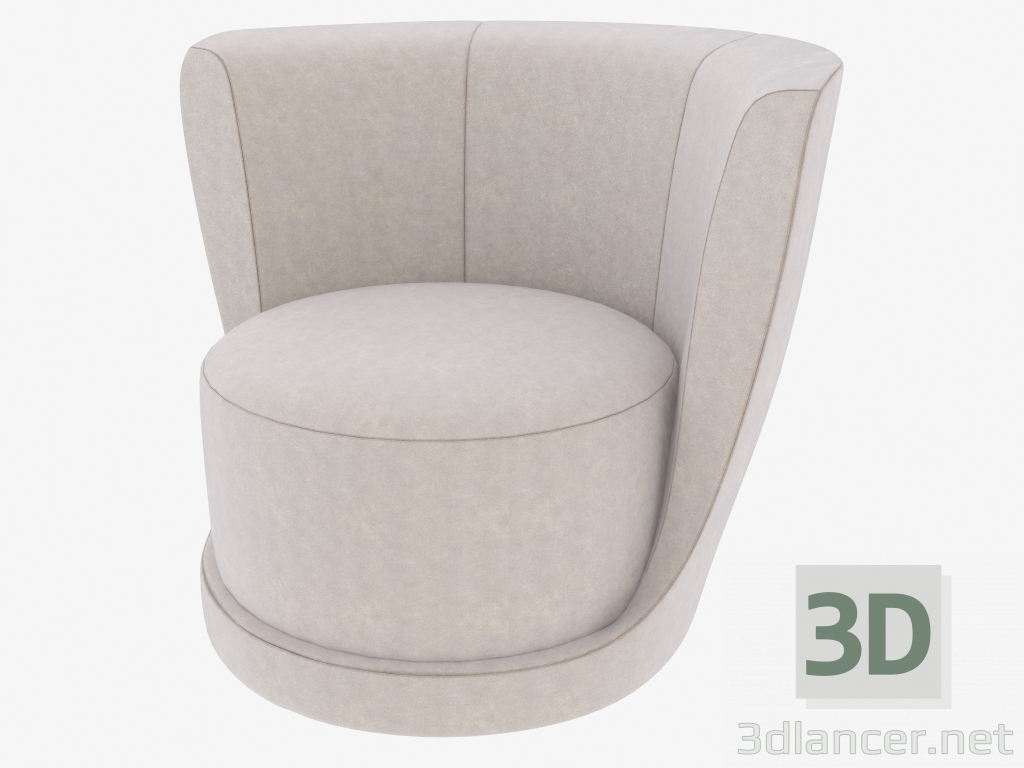 3D Modell Sessel LAURENT - Vorschau