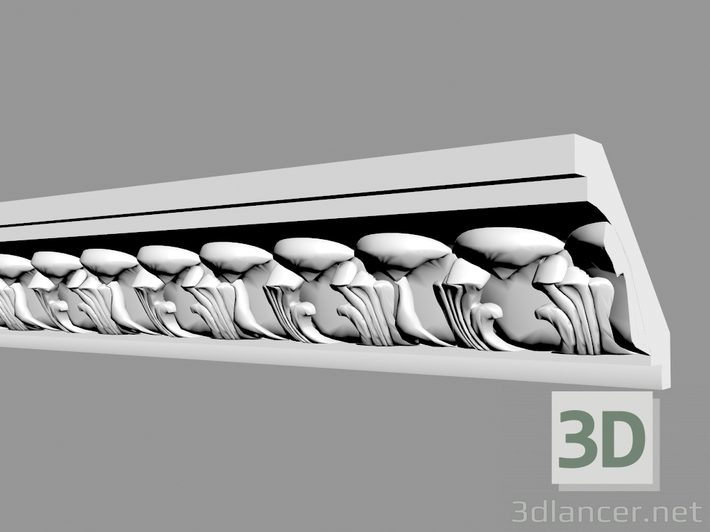 modello 3D Cornice C1041 - anteprima