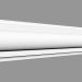 modèle 3D Moulure PX120 (40 x 4 x 1,9 cm) - preview