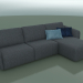 3d model Angular sofa Moon (3140 x 1800 x 770, 314MOO-180-CR) - preview