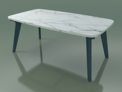 Dining table (234, Marble, Blue)