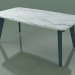 modèle 3D Table à manger (234, marbre, bleu) - preview