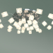 3d model Ceiling LED chandelier Trinity 80113-31 (chrome-white) - preview