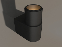 Світильник SP-SPICY-WALL-MINI-S60x39-3W Warm3000 (BK, 40 deg, 230V)