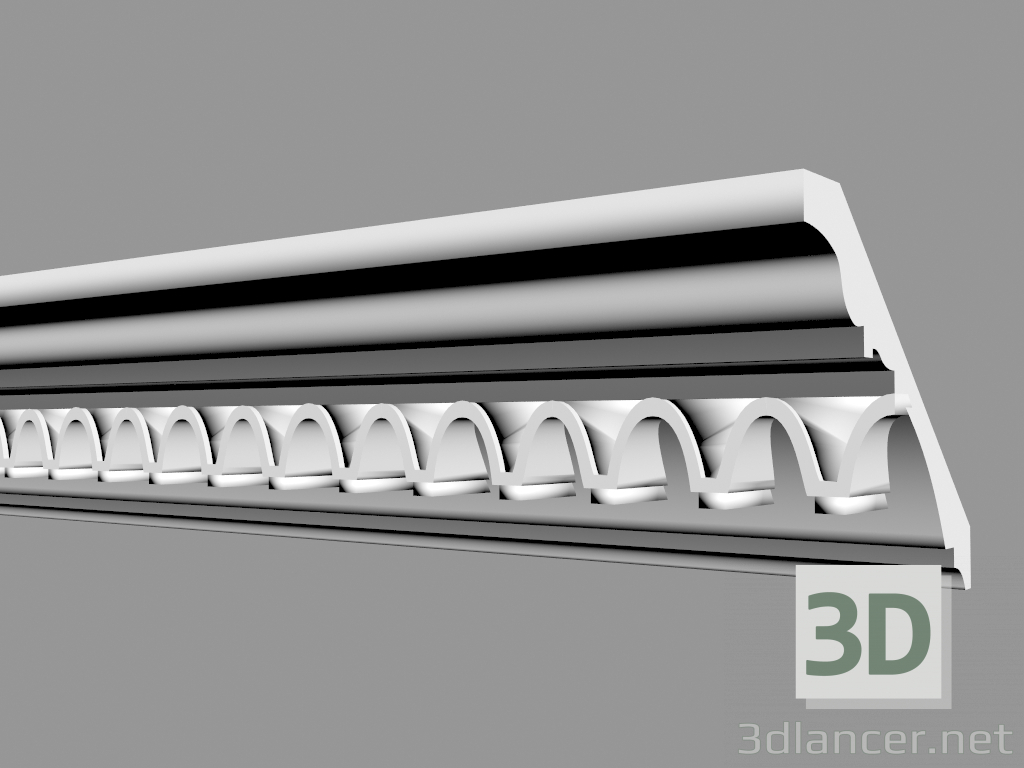 modello 3D Cornice C1047 - anteprima